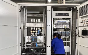 The Grid Connection cabinet